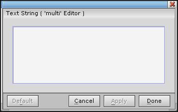 multiline text editor